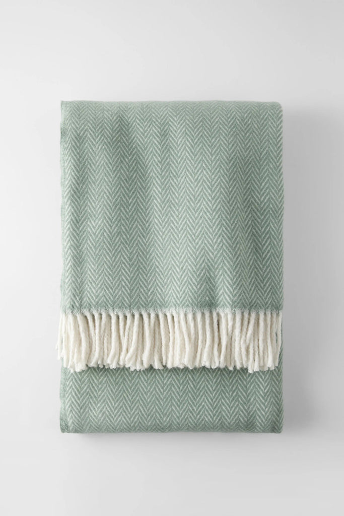 Manta de Invierno Winter Plaid Espigas Skyline - pino_y_jacaranda