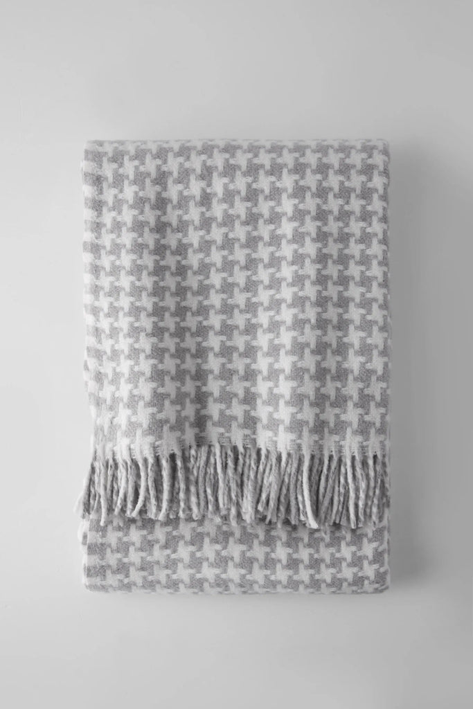 Manta de Invierno Winter Plaid Pearls - pino_y_jacaranda