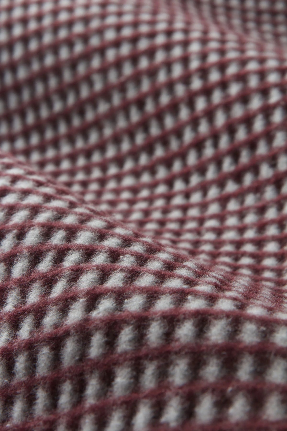 Manta de Invierno Winter Plaid Uniwaffle - pino_y_jacaranda