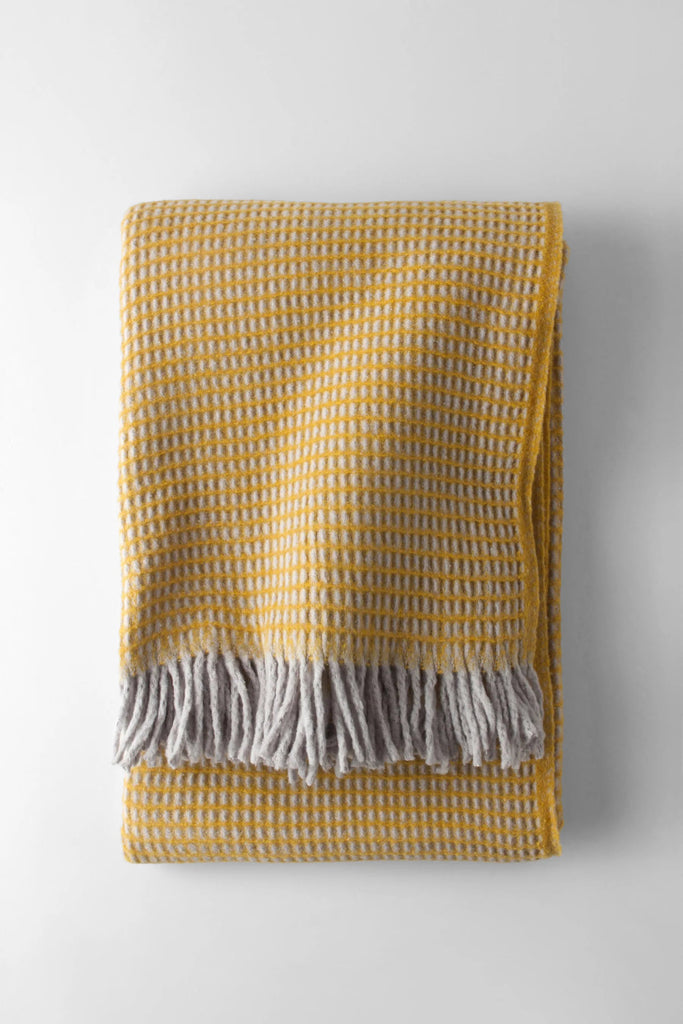 Manta de Invierno Winter Plaid Uniwaffle - pino_y_jacaranda