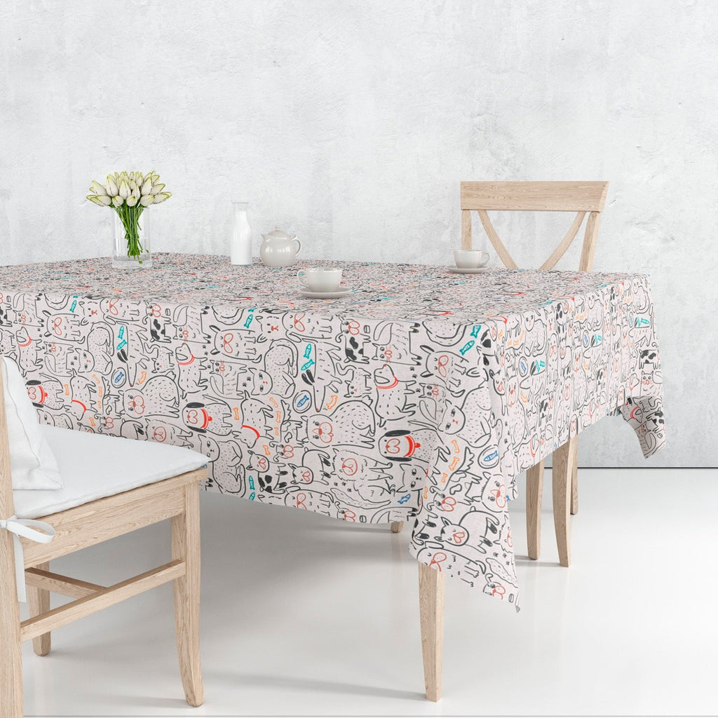 Mantel Antimanchas de Resina 160 - #pino_y_jacaranda#