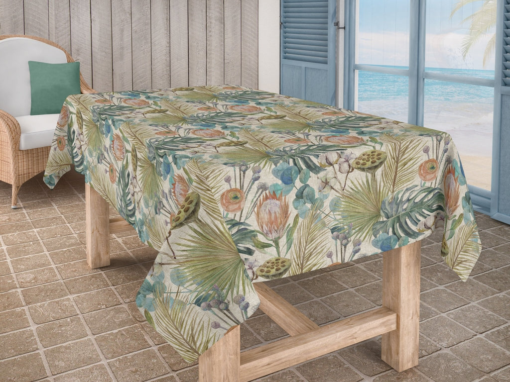 Mantel Antimanchas de Resina 531 - #pino_y_jacaranda#