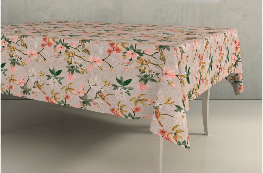 Mantel Antimanchas de Resina 546 - #pino_y_jacaranda#