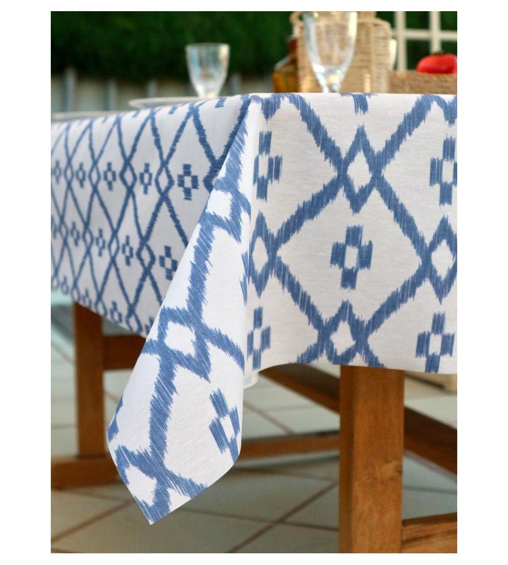 Mantel Antimanchas de Resina Llengua Azul - #pino_y_jacaranda#