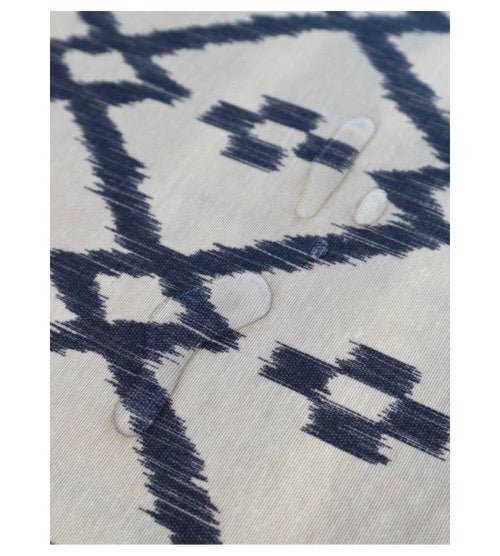 Mantel Antimanchas de Resina Llengua Azul Oscuro - #pino_y_jacaranda#