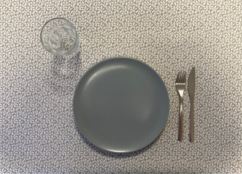 Mantel Antimanchas de Resina Ribalta Gris - #pino_y_jacaranda#