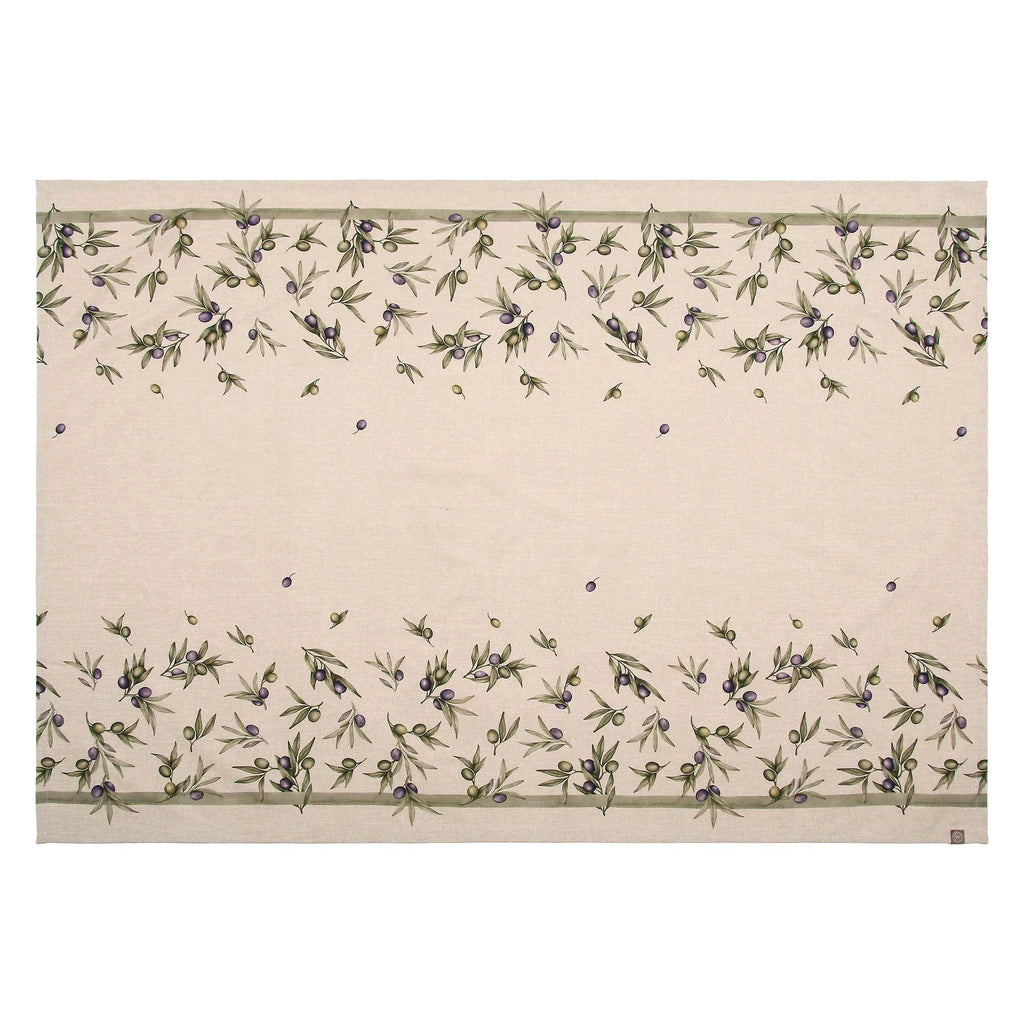 Mantel Antimanchas Verde Olivo - pino_y_jacaranda