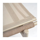 Tumbona de exterior de aluminio y cuerda Pasaia