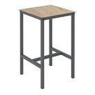 Mesa alta de exterior de aluminio Giorgia