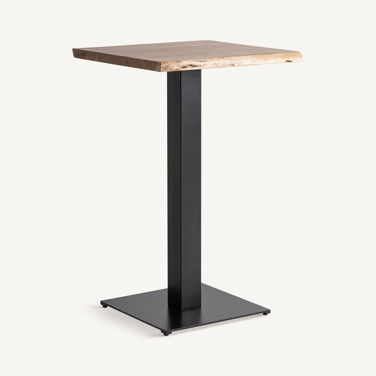 Mesa alta de mango e hierro Cádiar