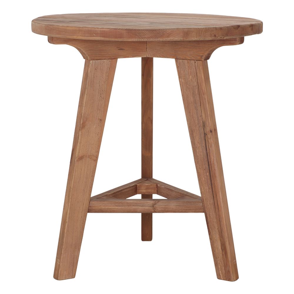 Mesa alta de pino reciclado Talia