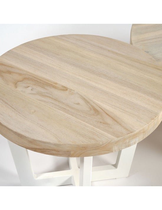 Mesa Auxiliar Bandundu - #pino_y_jacaranda#