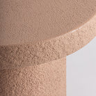 Mesa auxiliar de cemento Sorbas terracota