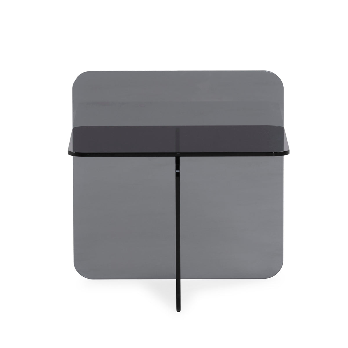 Mesa auxiliar de cristal Pefki