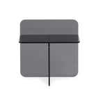 Mesa auxiliar de cristal Pefki