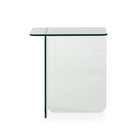 Mesa auxiliar de cristal Pefki