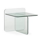 Mesa auxiliar de cristal Pefki