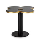 Mesa auxiliar de granito y metal Frosinone