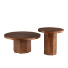 Mesa auxiliar de madera Aspropyrgos
