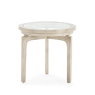 Mesa auxiliar de madera de cedro Mentana