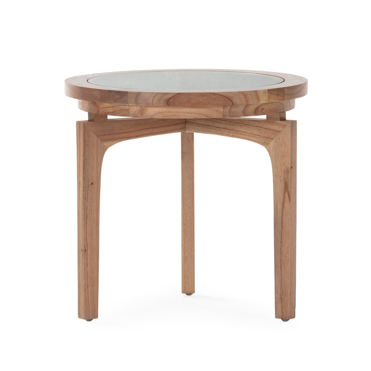 Mesa auxiliar de madera de cedro Mentana
