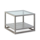 Mesa auxiliar de madera de cedro Poggioreale