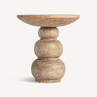 Mesa auxiliar de madera de mango Alcaparra