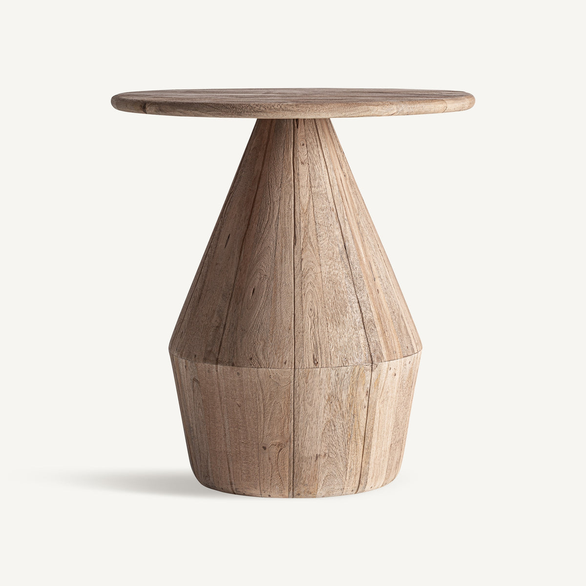 Mesa auxiliar de madera de mango Alcornoque