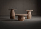 Mesa auxiliar de madera de mango Alcornoque
