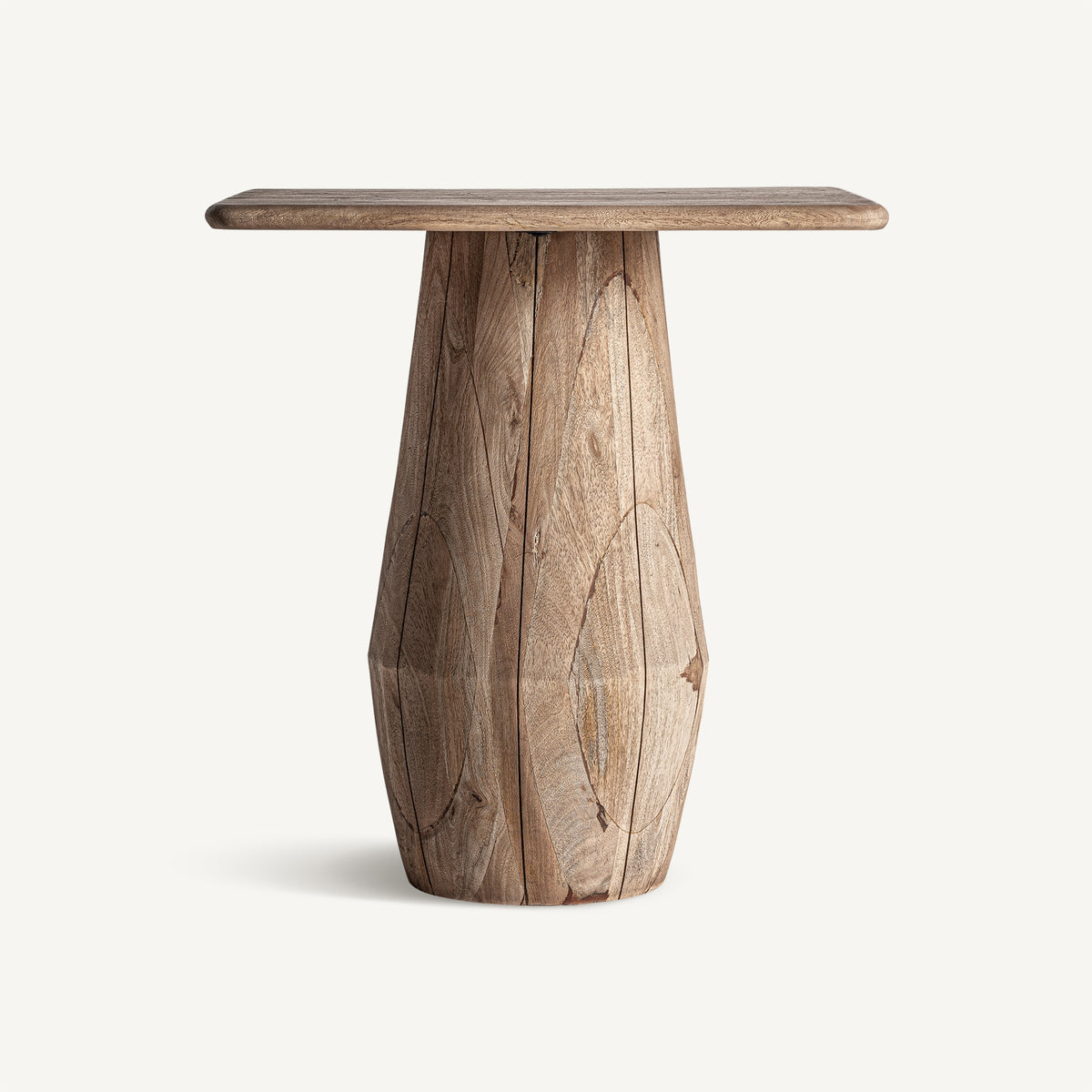 Mesa auxiliar de madera de mango Nabeul grande