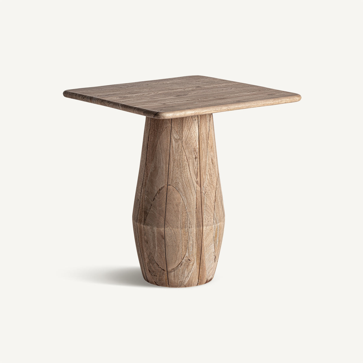 Mesa auxiliar de madera de mango Nabeul grande