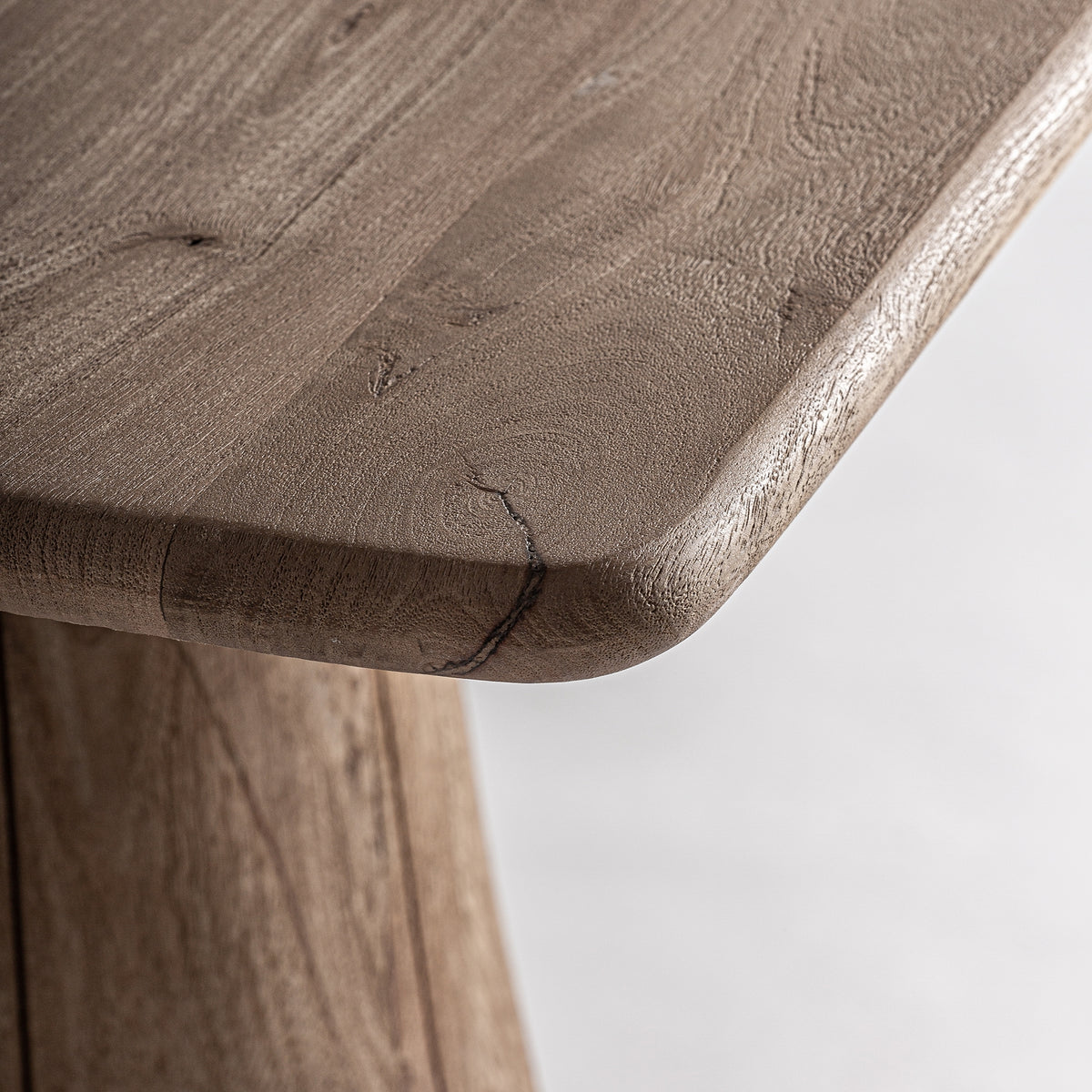Mesa auxiliar de madera de mango Nabeul grande