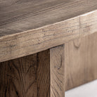 Mesa auxiliar de madera de olmo Arrayán