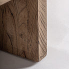 Mesa auxiliar de madera de olmo Arrayán