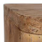 Mesa auxiliar de madera de pino recuperado Benicàssim