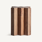 Mesa auxiliar de madera de sal Durillo