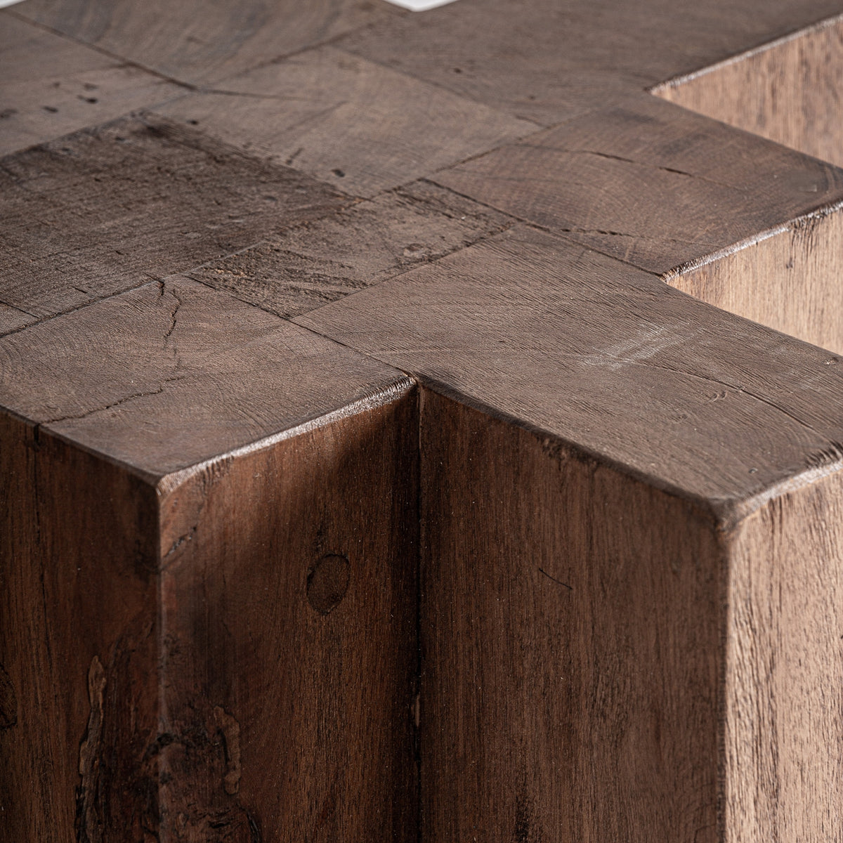Mesa auxiliar de madera de sal Durillo
