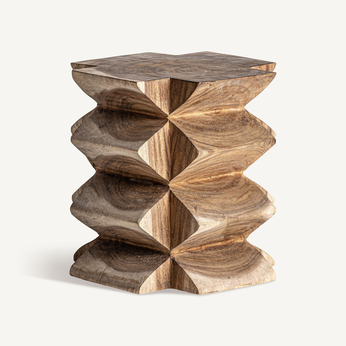Mesa auxiliar de madera de suar Acebo
