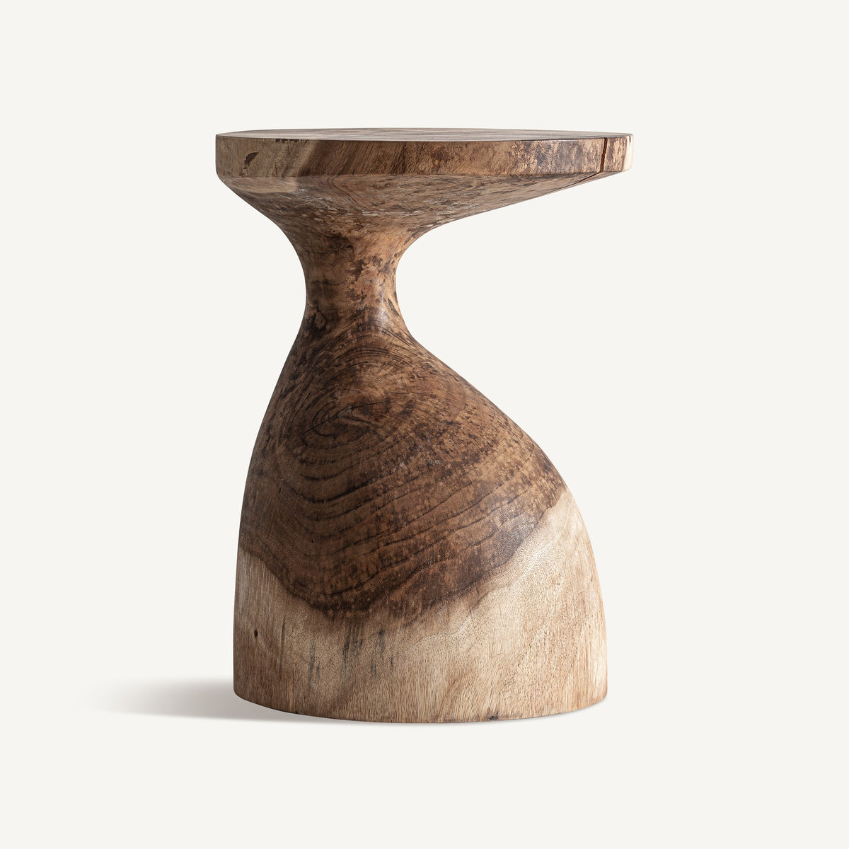 Mesa auxiliar de madera de suar Belyounech