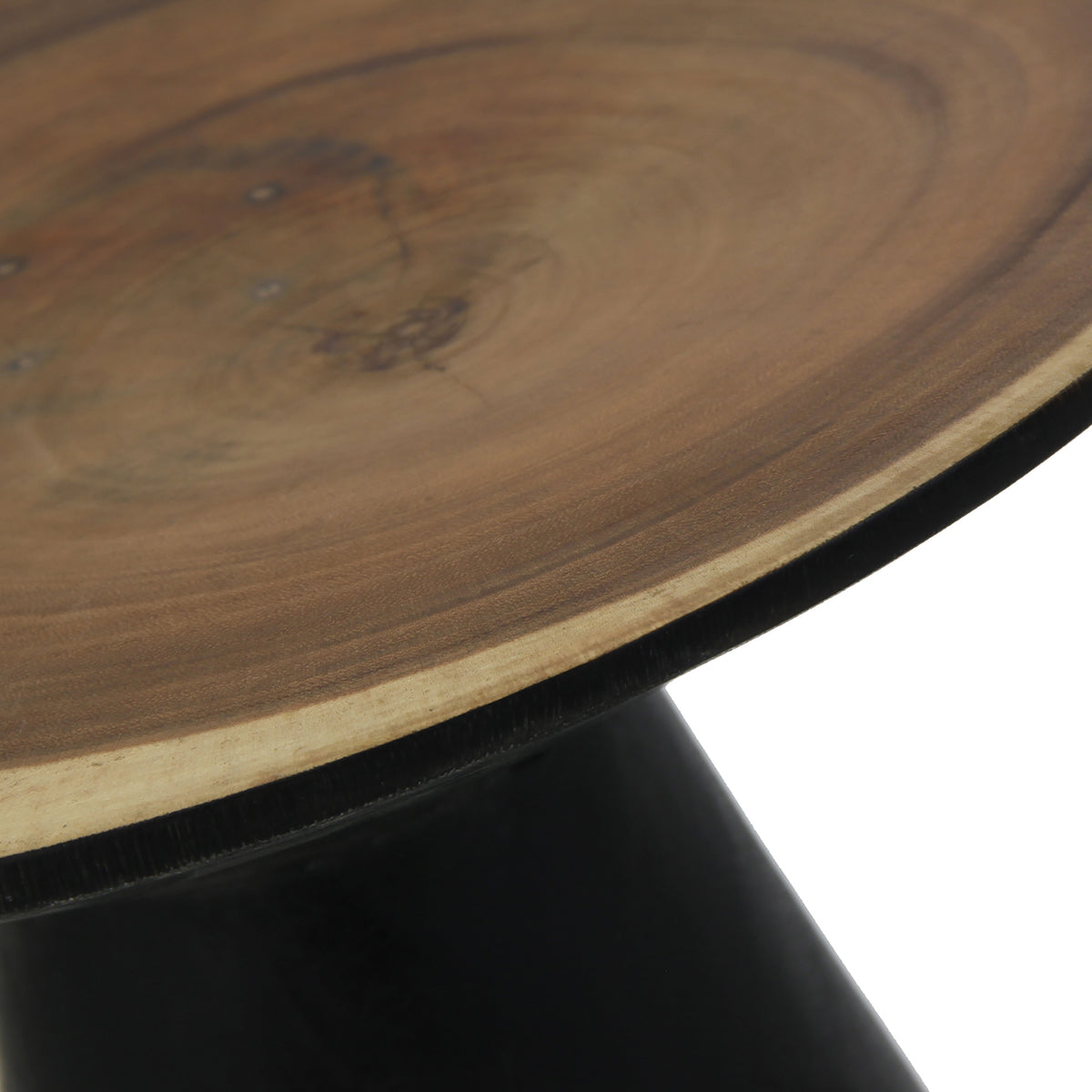 Mesa auxiliar de madera de suar Coscoja