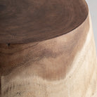 Mesa auxiliar de madera de suar Estepa