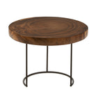 Mesa auxiliar de madera de suar Termoli