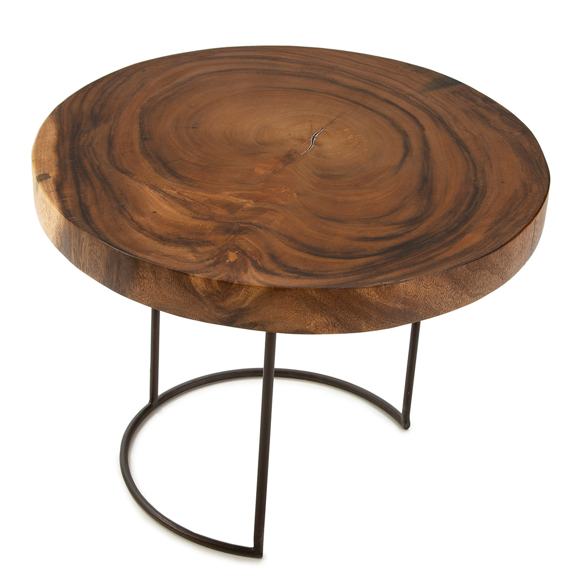Mesa auxiliar de madera de suar Termoli