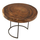 Mesa auxiliar de madera de suar Termoli