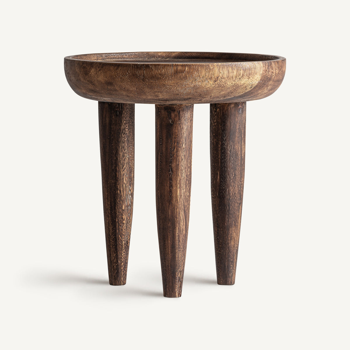 Mesa auxiliar de madera de suar Zarzis