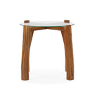 Mesa auxiliar de madera de teca Abrantes