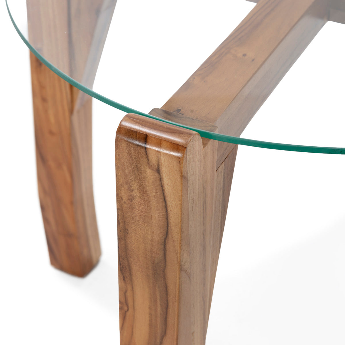 Mesa auxiliar de madera de teca Abrantes