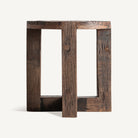 Mesa auxiliar de madera recuperada Quejigo