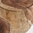 Mesa auxiliar de madera tropical Azufaifo