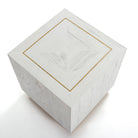 Mesa auxiliar de madera y metal Nazaré